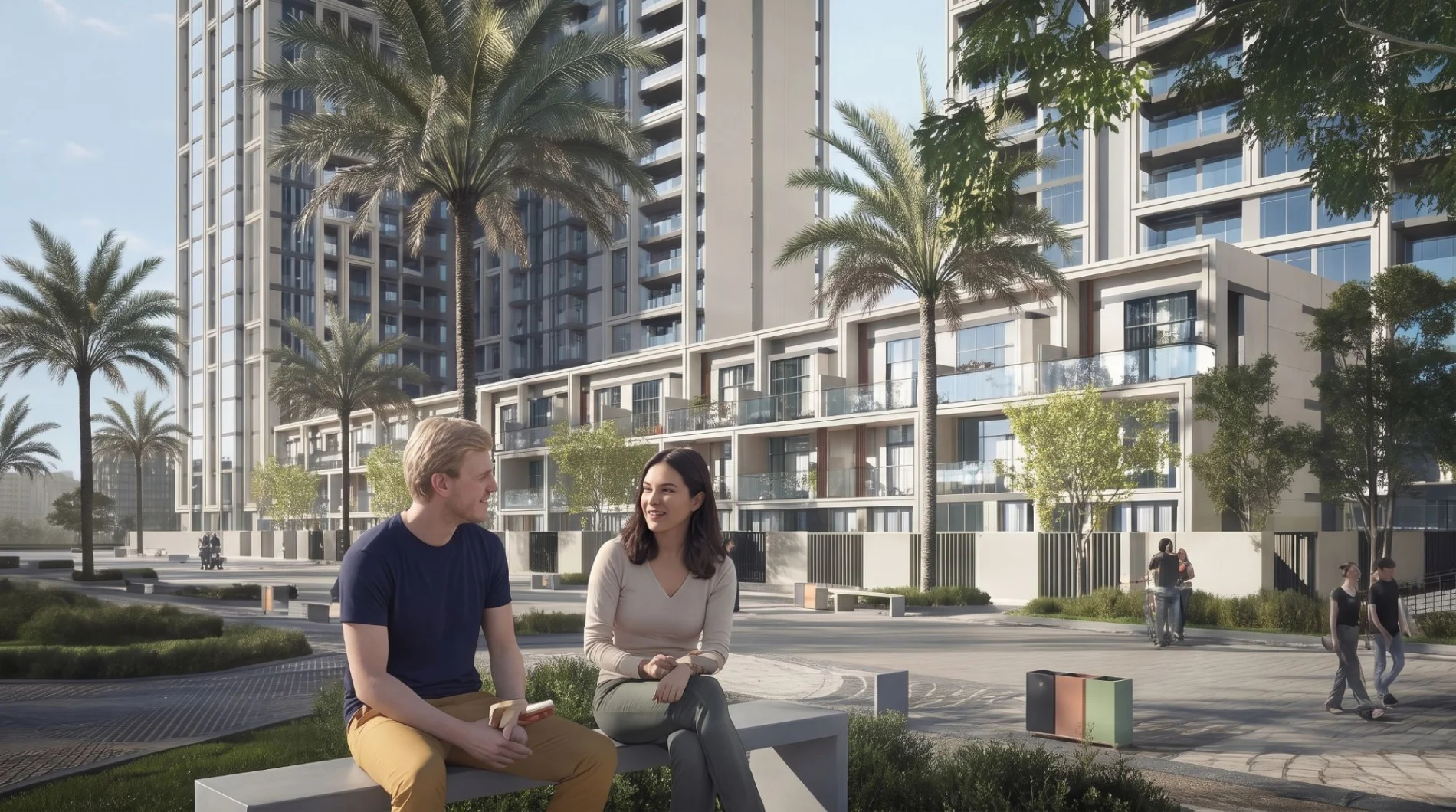 Waterfront promenade