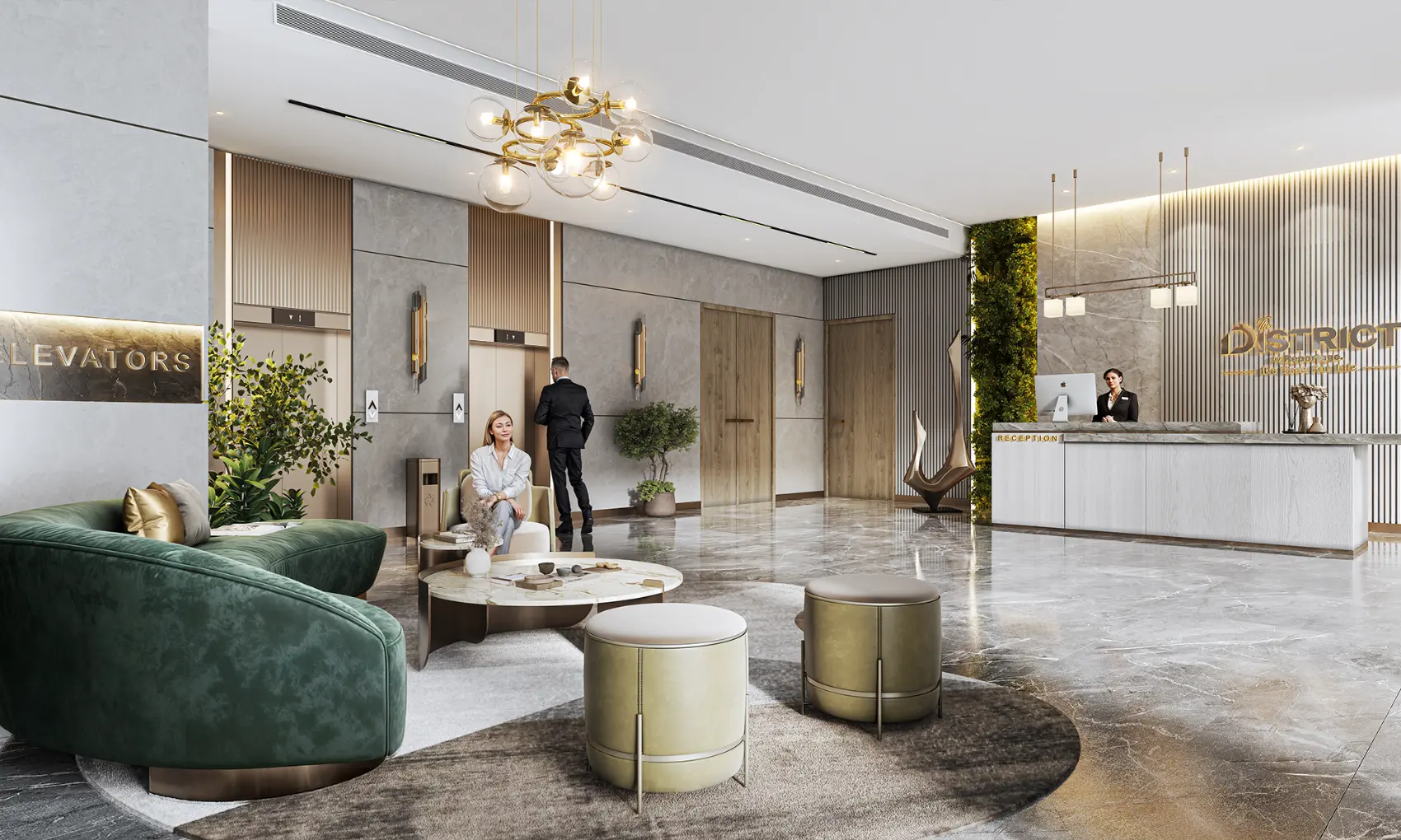 Reception lobby