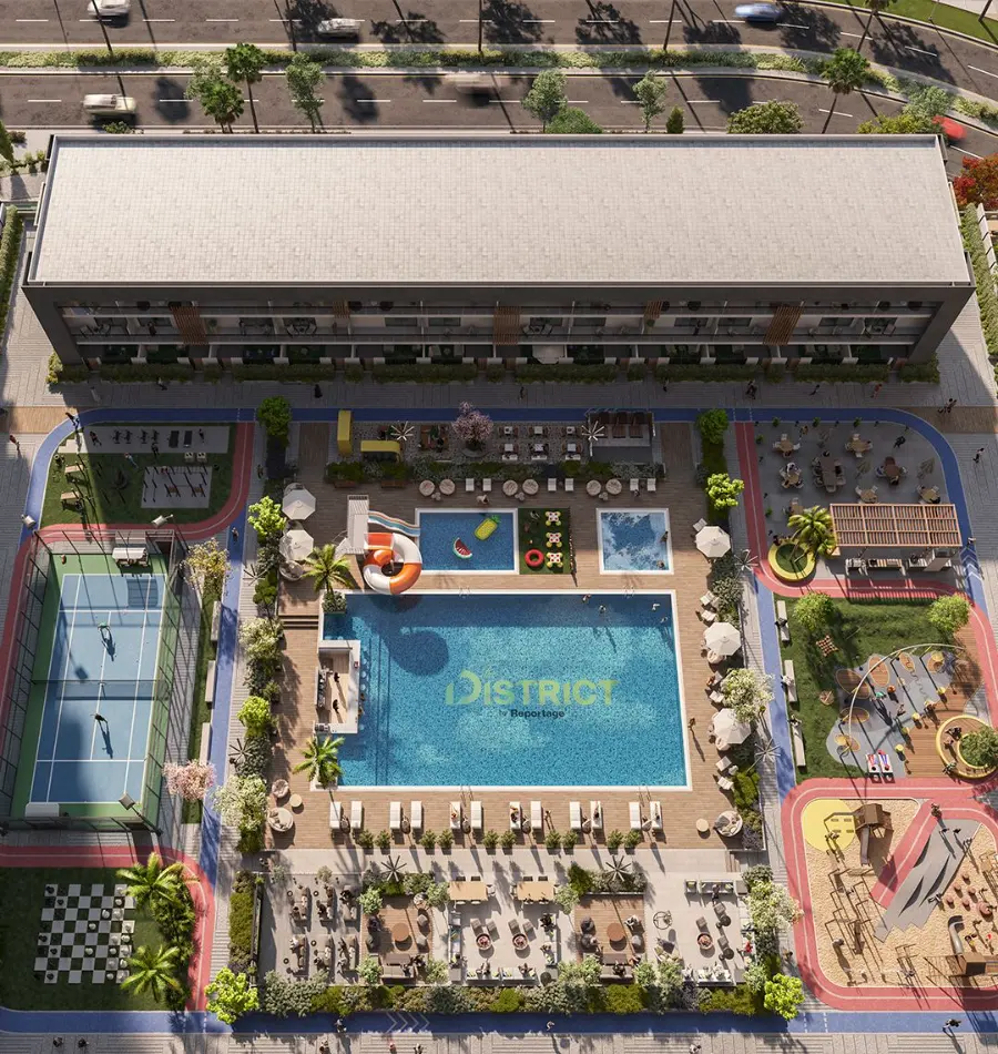 Podium amenity deck
